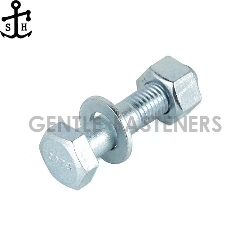 Customized ASTM 307A 307B Bolt with Nut and Washer