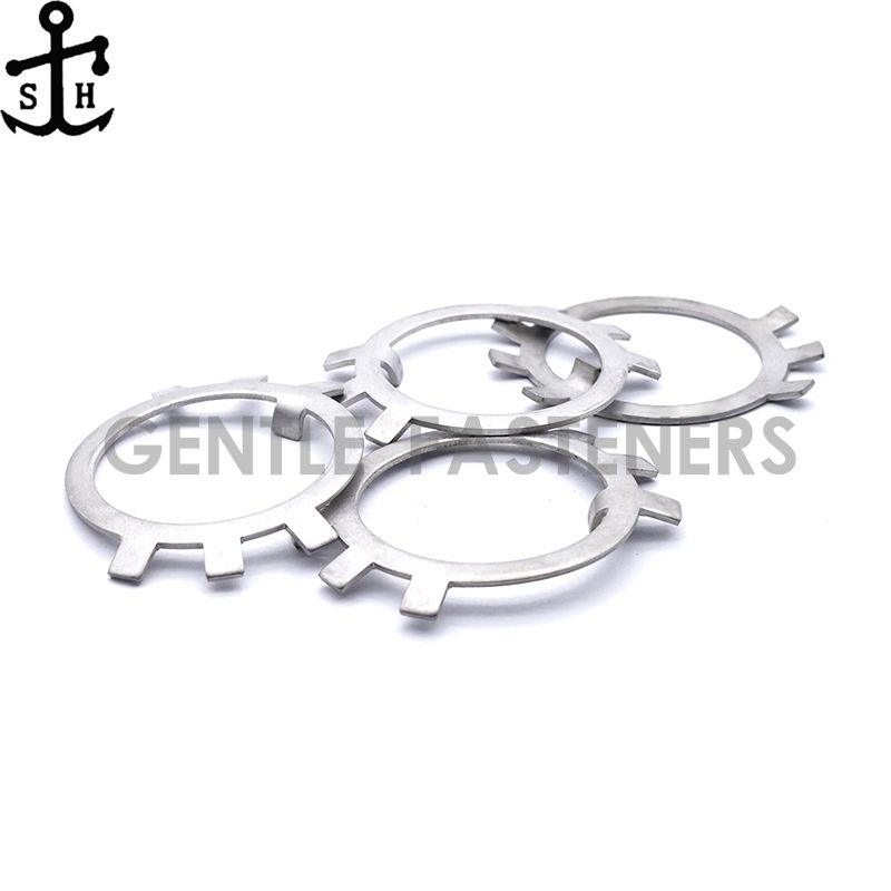 Stainless steel GBT 858 M39 Tab washers for round nuts M39